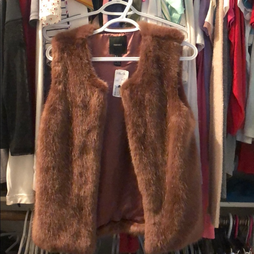 Forever 21 purple vest